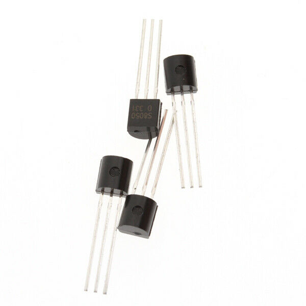 Silicon Transistor S8050 NPN Transistors to to-92 Pack 100pcs