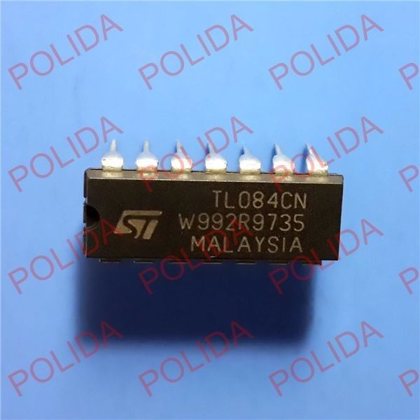 100PCS IC ST DIP-14 TL084CN