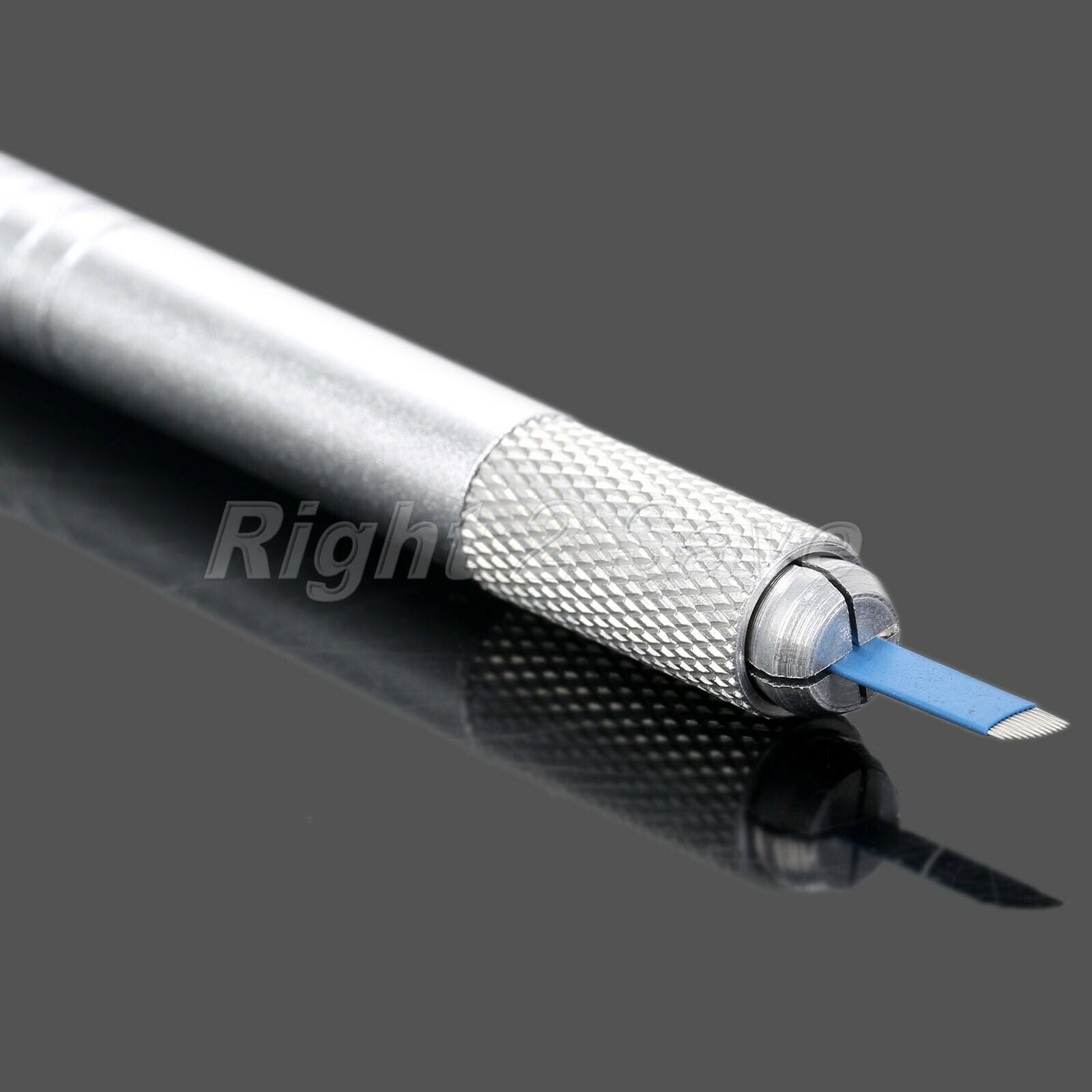 Pro Permanent Makeup Manual Tattoo Pen +10pcs 12 Pin Needles Blades For Eyebrow
