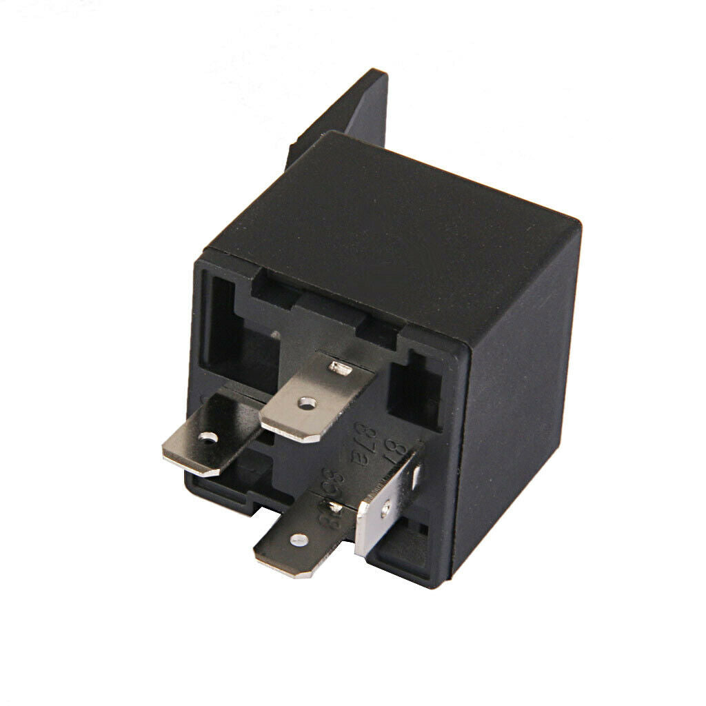 Automotive Relay, 4 Pin SPST Contact Arrangement, Quick Connect Terminal, 40