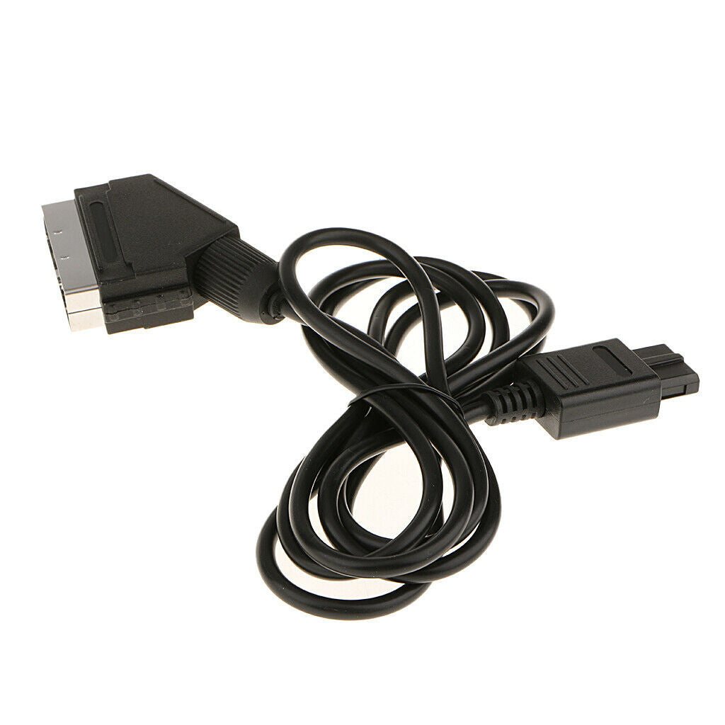 RGB Scart Cable for SNES GameCube NTSC Nintendo 64 Super Nintendo Consoles