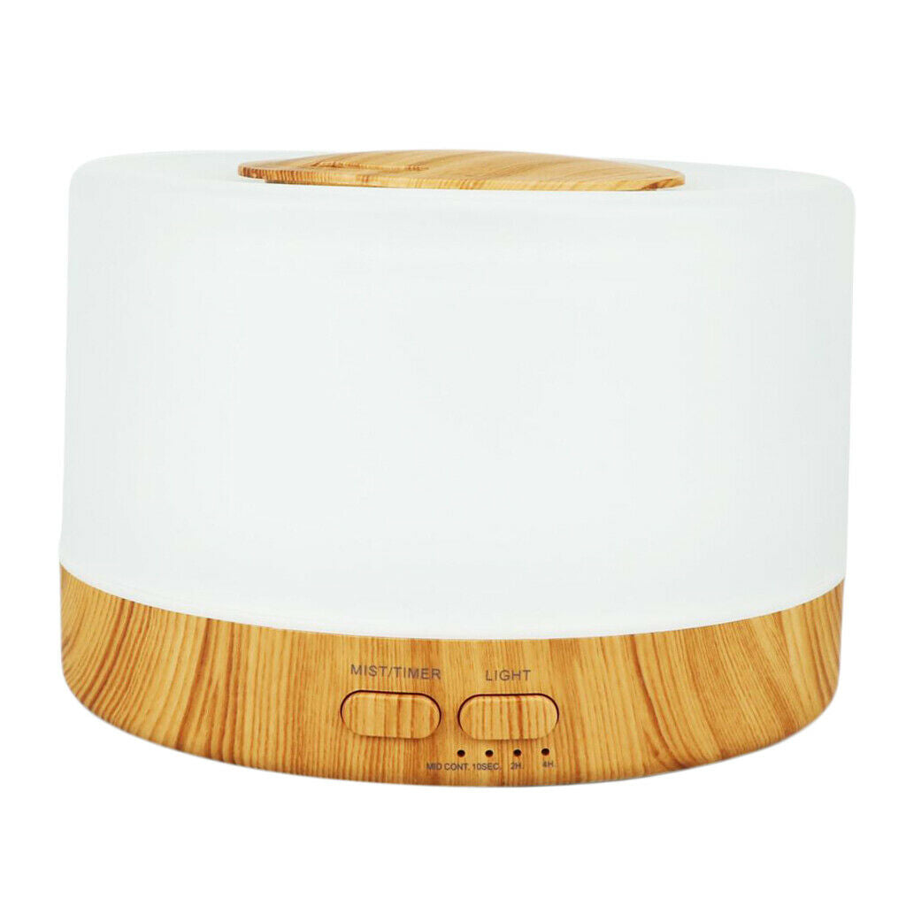 Cool Mist Humidifer Diffuser Spa Living Room Bedroom Home UK Wood Grain