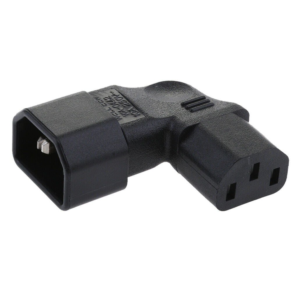 IEC320 C14 to C13 Male to Female 3 Prong SF Cable AC Power Adapter