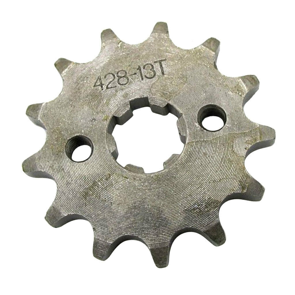 13T Teeth 17mm Front Sprocket Cog 428 Chain for Trail Dirt Bike Thumpstar