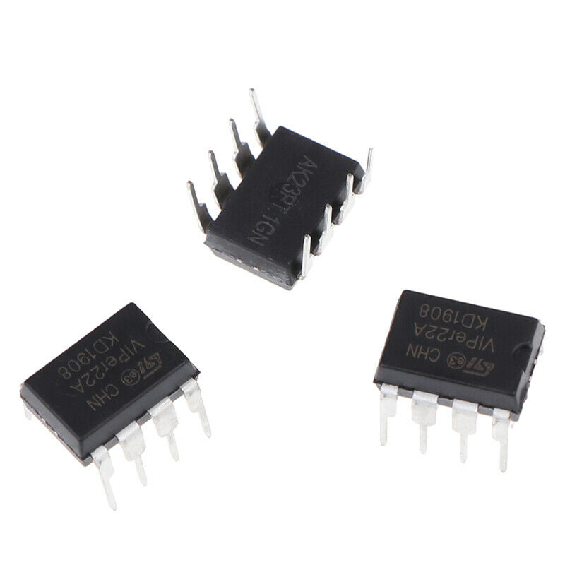 5PCS VIPer22A inline DIP-8 power management chip   WF