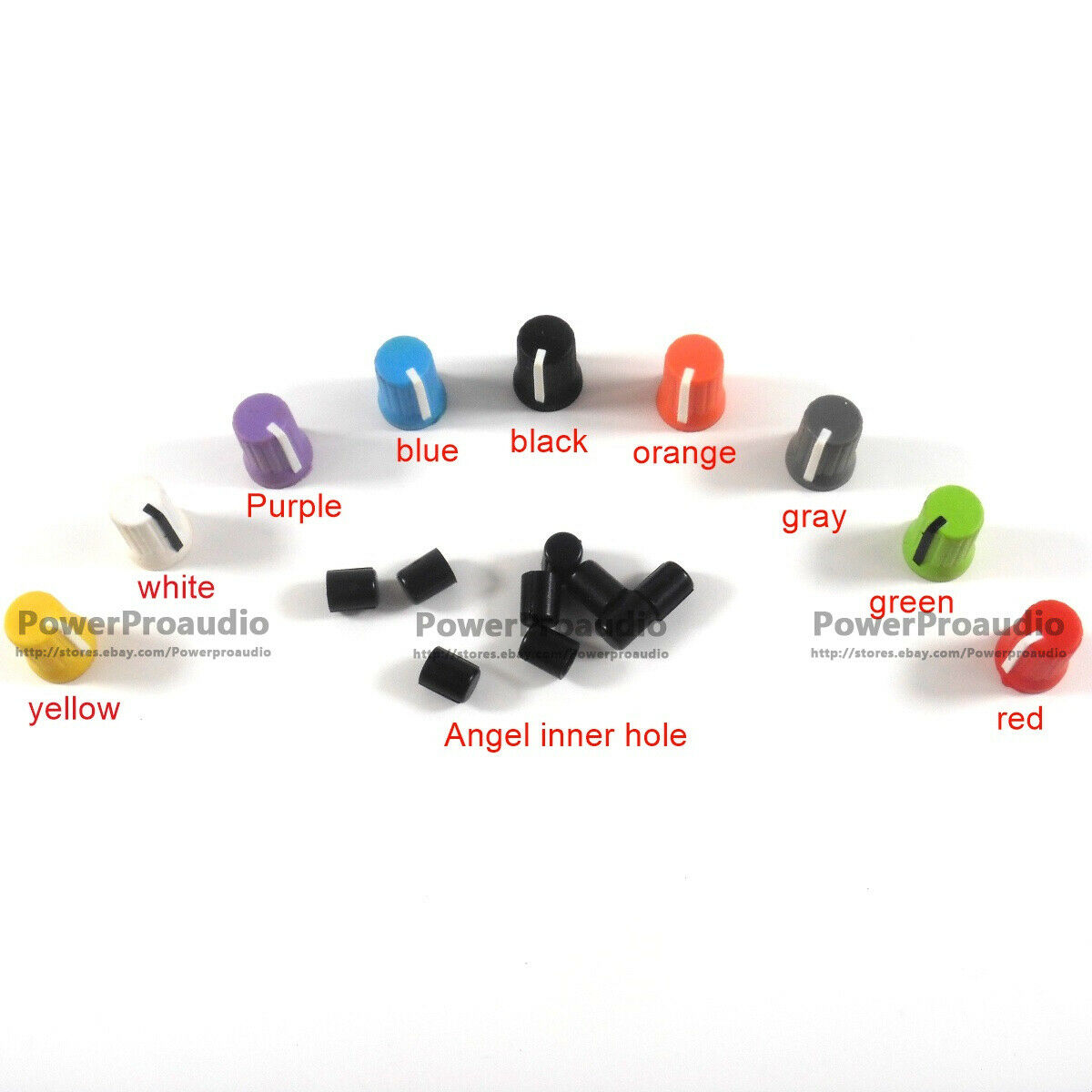 36 x  Rotary Knob NI For Traktor Kontrol Z1 Z2 S2 S4 S5 S8 DJ Controller Mixer