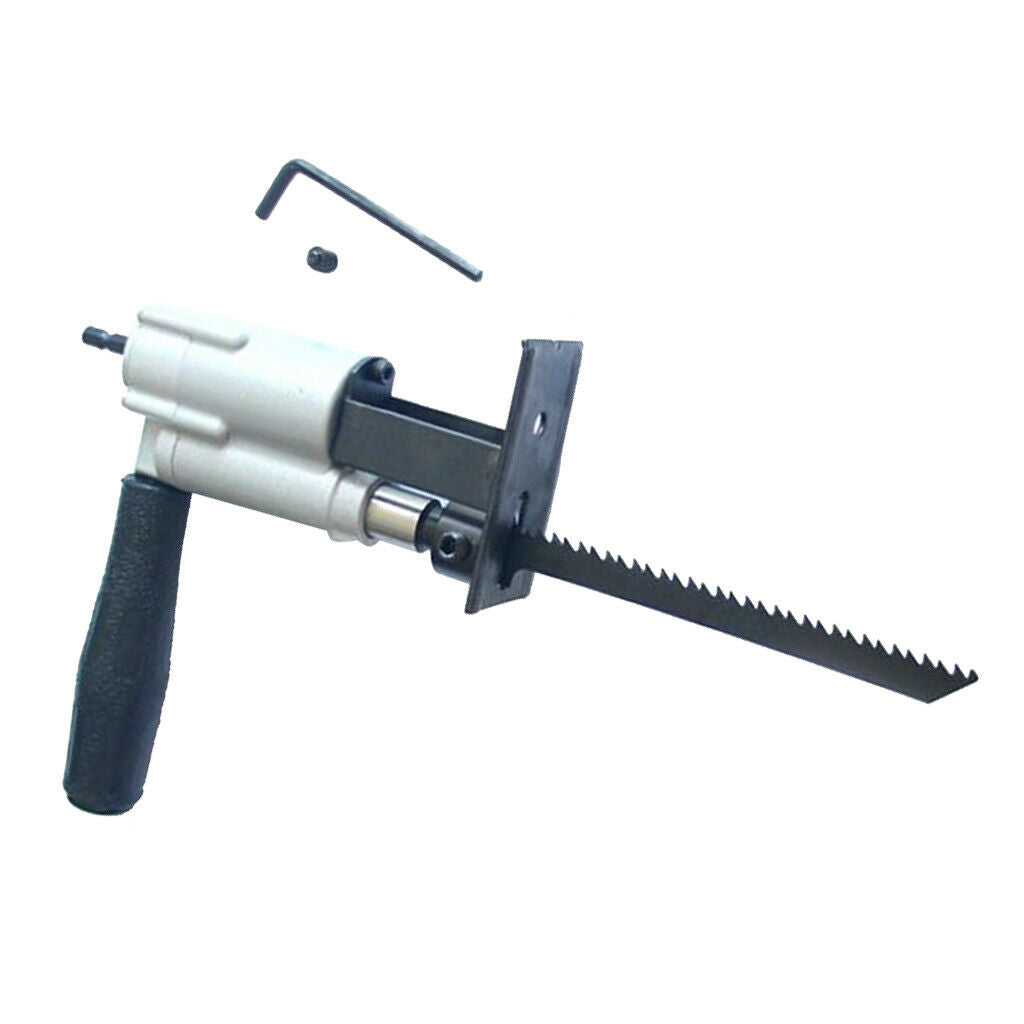 Multi-function Reciprocating Saw Attachment for Change Electric Drill Into