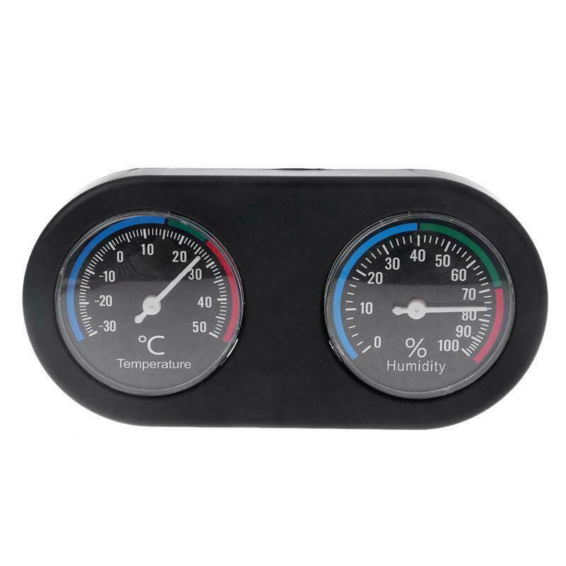 Reptile Tank Thermometer Hygrometer Monitor Temperature and Humidity in Vivarium