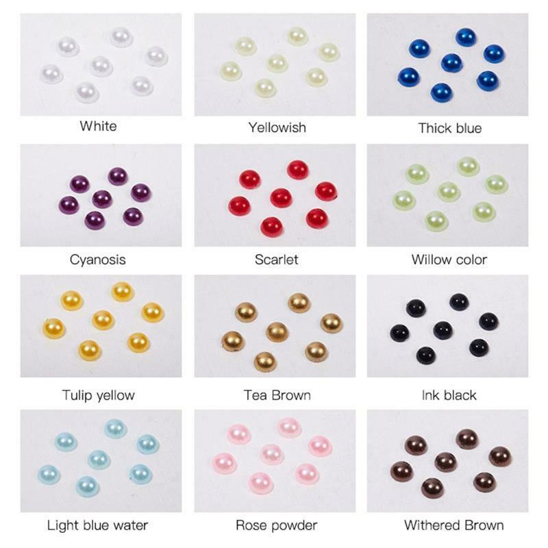 Beads Pearls For Crafts DIY Decoration Nail Art Jewelry Findings Accessories