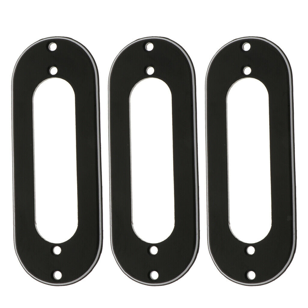 6pcs Single Coil Pickup Frame Mounting Rings for  ST Electric Guitar Accessory