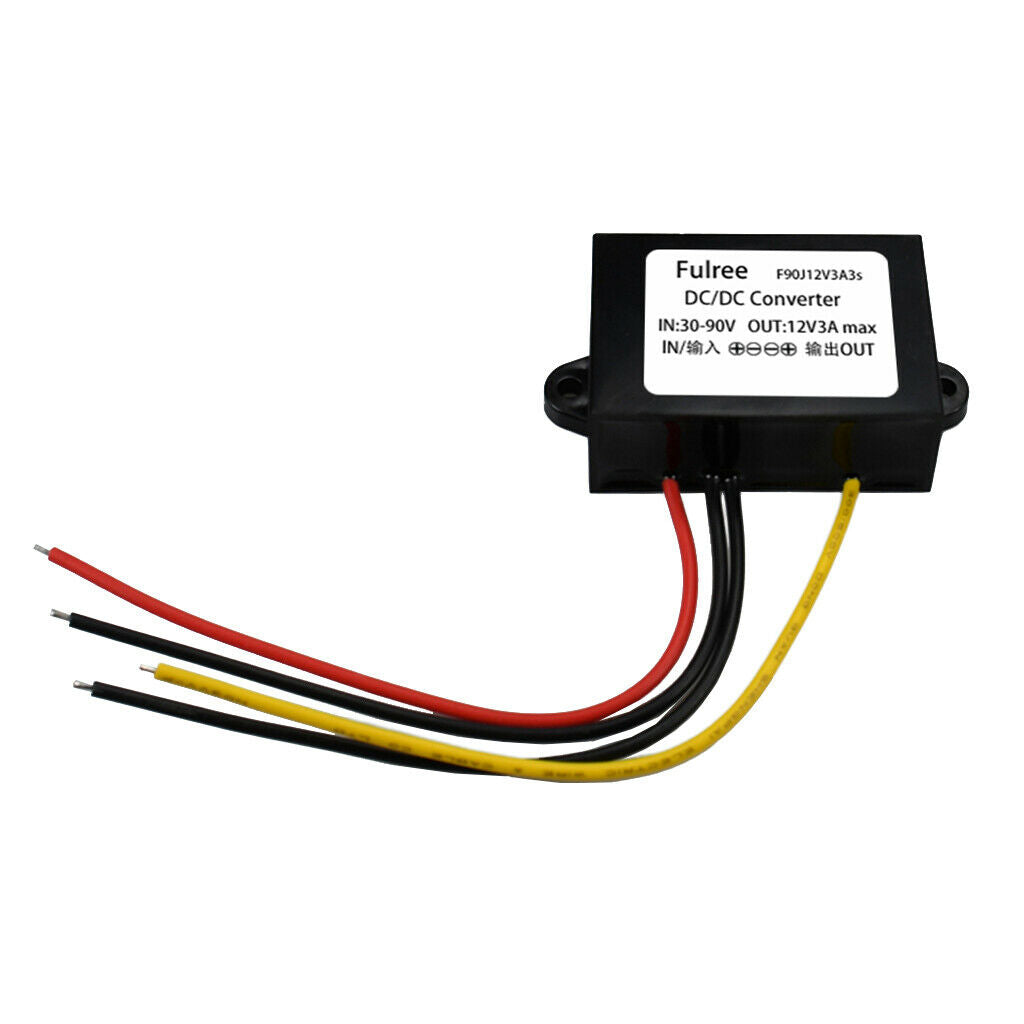 DC/DC Power Converter Regulator Module  Adapter 30-90V to 12V 3A