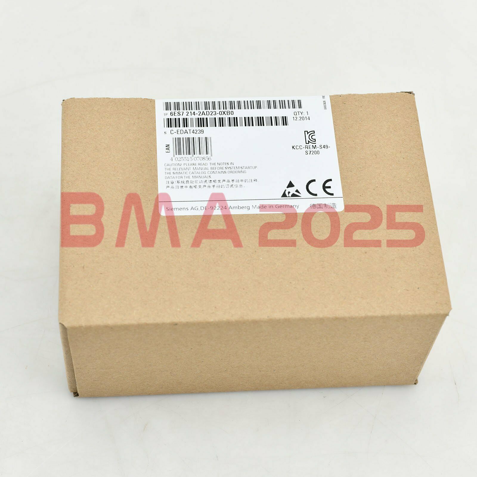 New 6ES7 214-2AD23-0XB0 6ES7214-2AD23-0XB0 1 year warranty free Ship SM9T