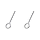 Stainless Steel Eyebolts Welded Eye Long Thread Eye  - M5, M6