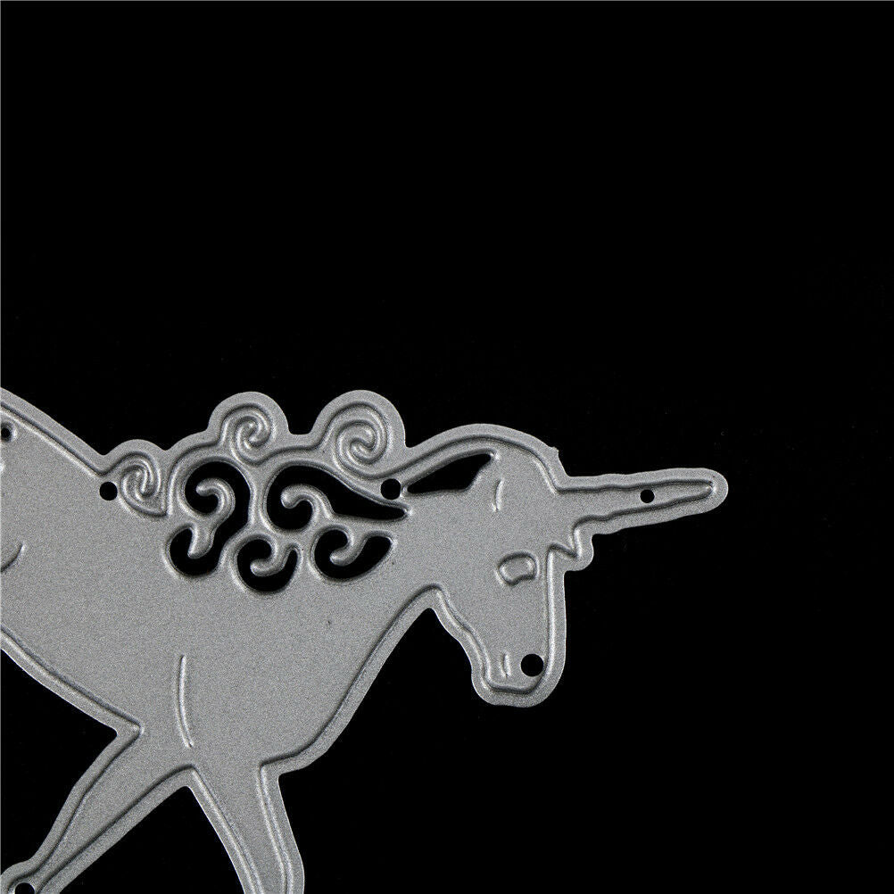 Horse Metal Cutting Dies Stencil DIY Scrapbooking Photo Album Ca.l8
