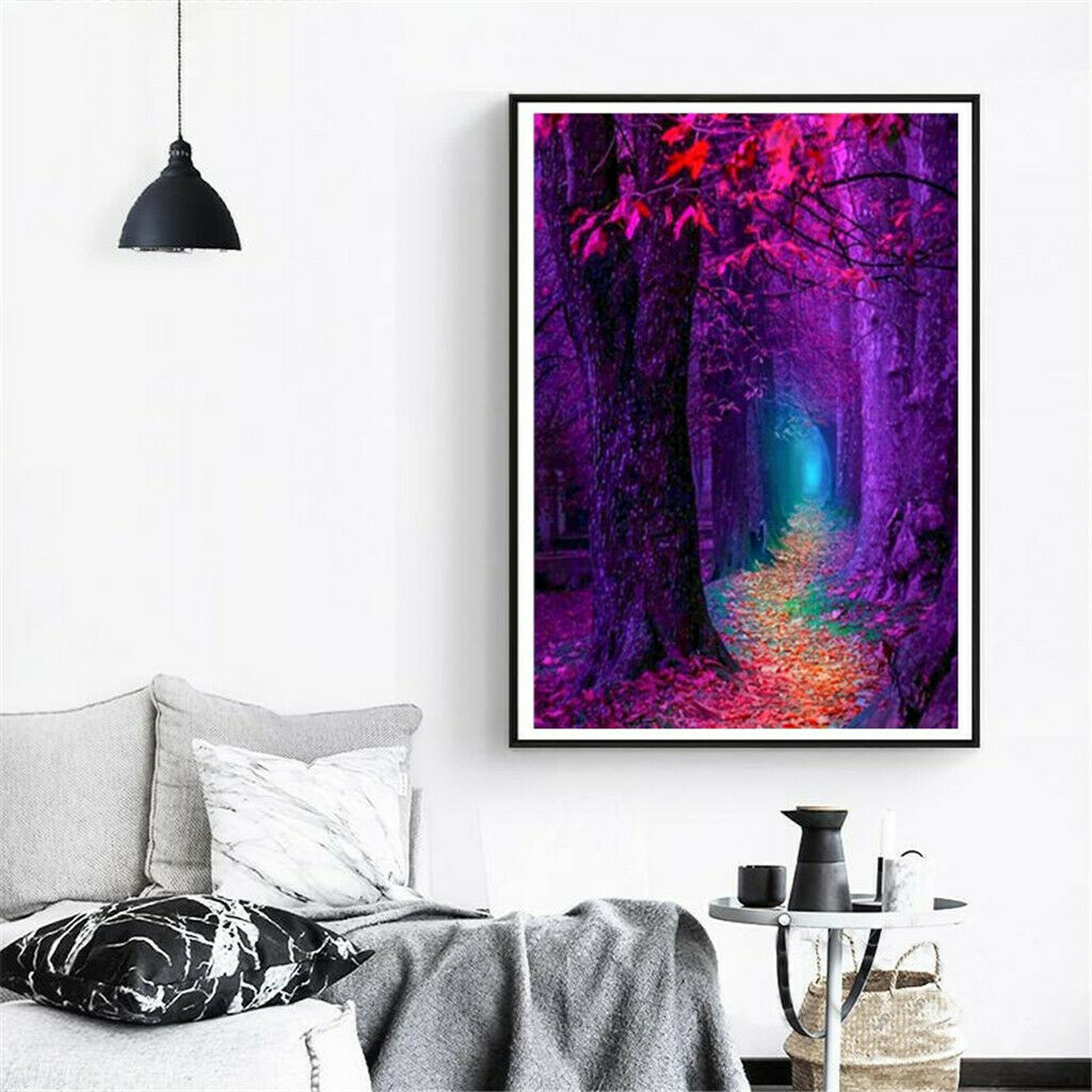 DIY 5D Diamond Painting Landscape Embroidery Cross Stitch Kit For Children