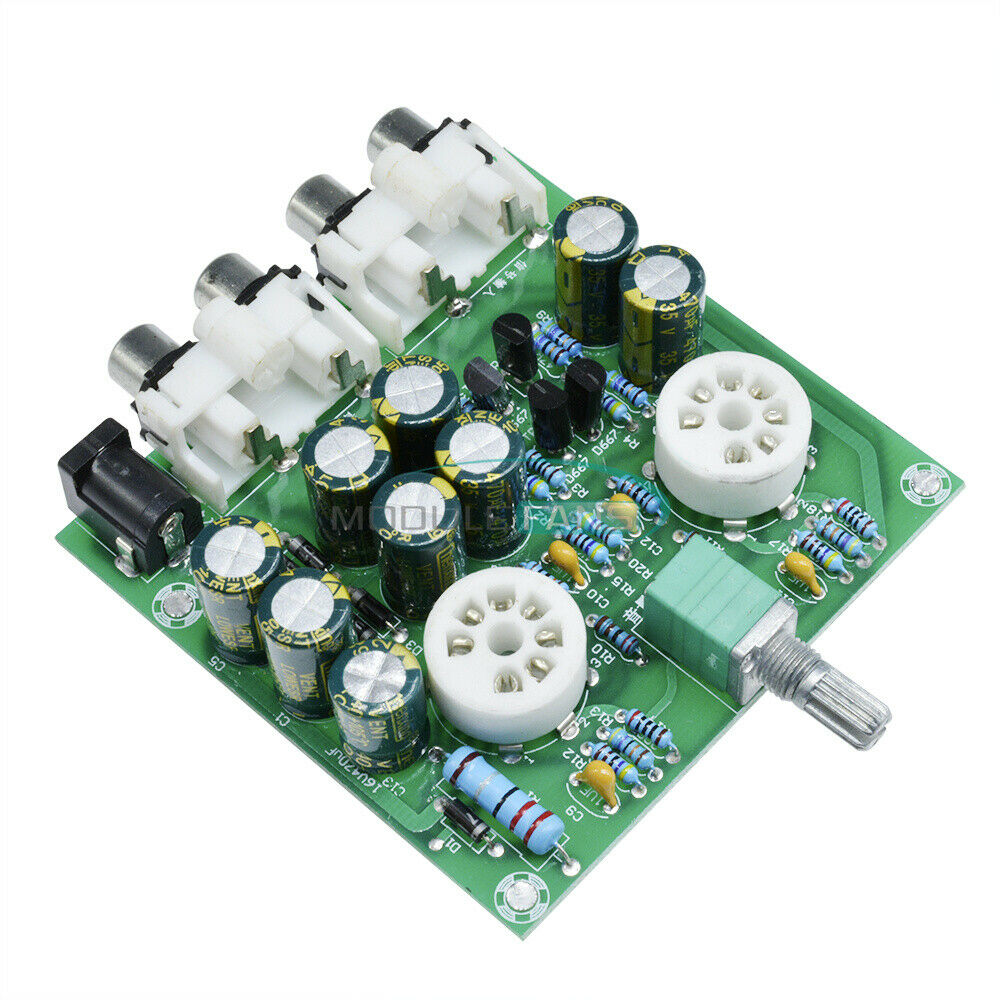 6J2 Valve Pre-amp Tube PreAmplifier Board Bass on Musical Fidelity X10-D Circuit