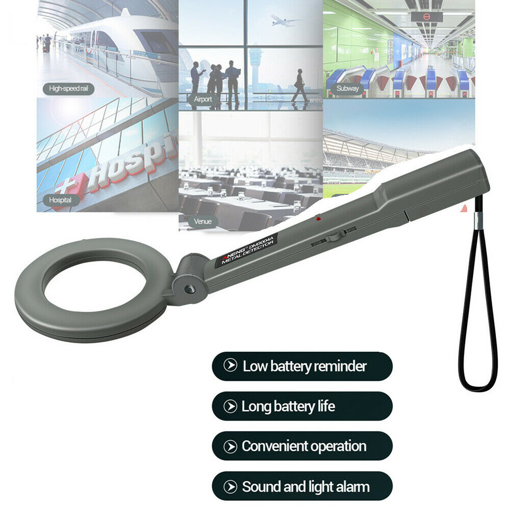 Handheld Metal Detector DM3004A High Sensitive Security Detector Scanner Checker