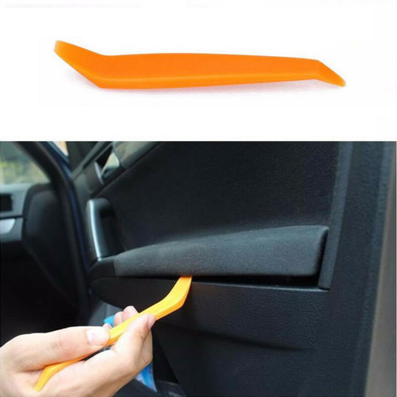 4X Car Door Plastic Trim Panel Clip Dash Radio Removal Pry Tools Kit Plastic