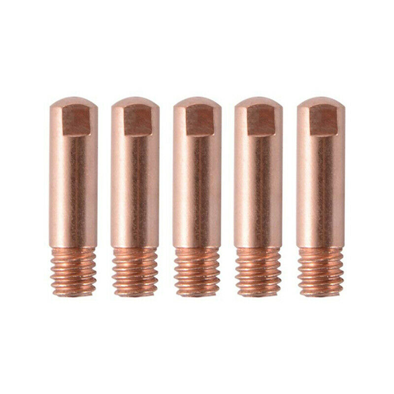 9Pcs/Set 15Ak Mig/Mag Welding Nozzle Contact Tips 0.8X25Mm M6 Gas ConnectorB SJ