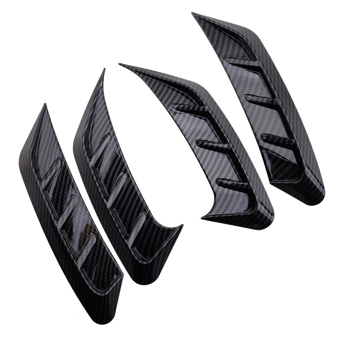 Car Front & Rear Headlight Eyebrow Strip Cover Trim Fit for Audi A4 B9 2020