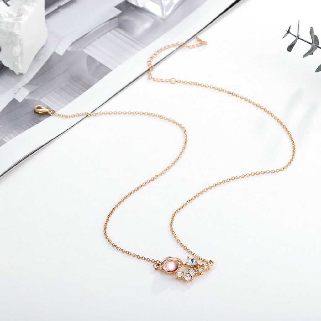Charm Golden Drill Star Pendants Banquet Lady Dating Jewelry Birthday Gifts