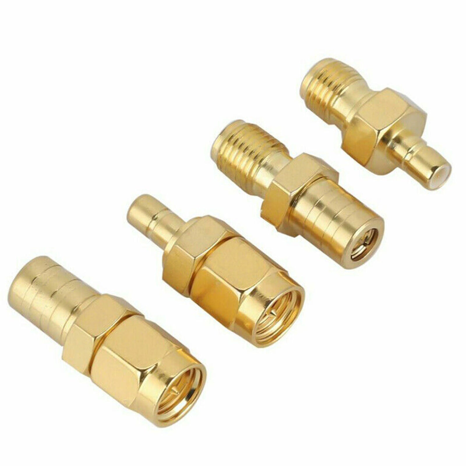 4 Types RF Adapter SMA To SMB Connector RF Converter For DAB Car Radio Antenna