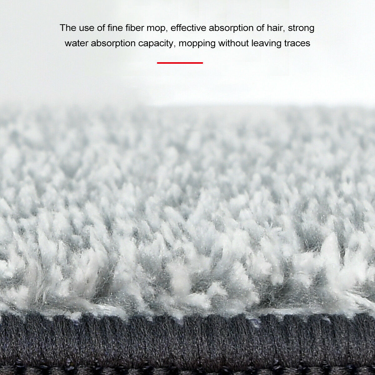 33x12cm 5PCS Replacement Microfiber Mop Pad Washable for Flat Mops  * C @