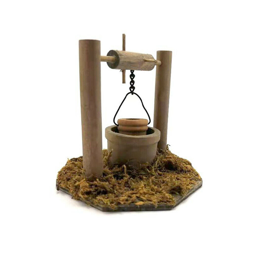 1/12 Wooden Simulation Chicken Coop Fairy Garden Yard Decortion Supplies