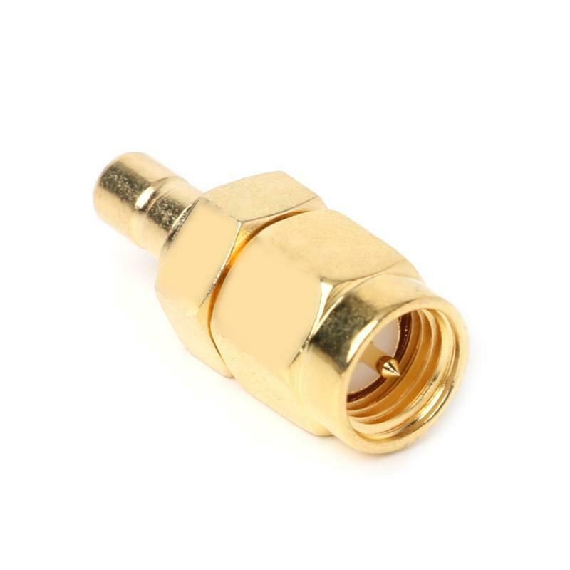50Ω SMA Male to SMB Male Car DAB Digital Radio Aerial Antenna Connector Adapter
