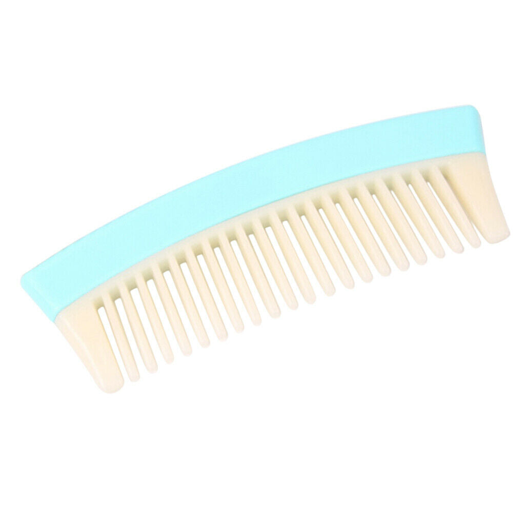 Plastic Portable Wide Tooth Detangling Hair Comb Anti-static for Women Light