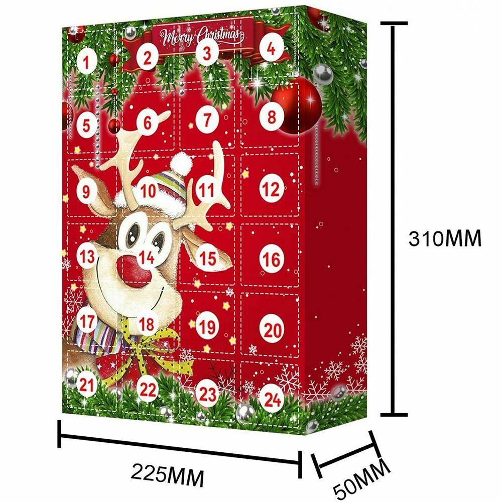 Lovely Figures Keychain Christmas Advent Calendar Christmas Theme Pendant