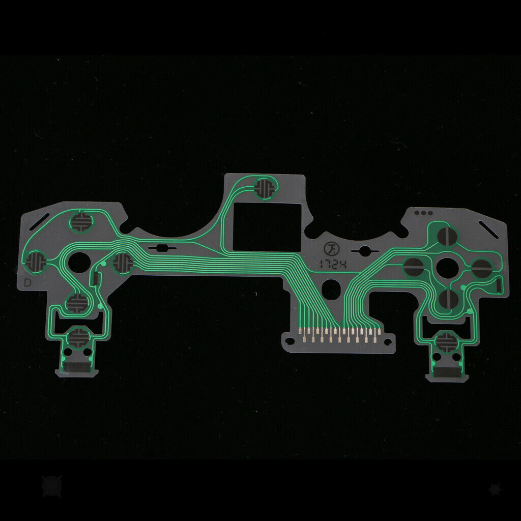 Prettyia 2 x Button Ribbon Circuit Board Film for PS4 Controller Dualshock 4