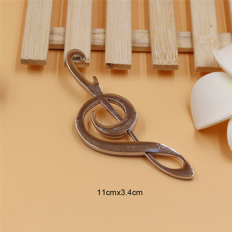 Creative Birthday Wedding Zinc Alloy Music Note Bottle Opener Beer Opener Gift