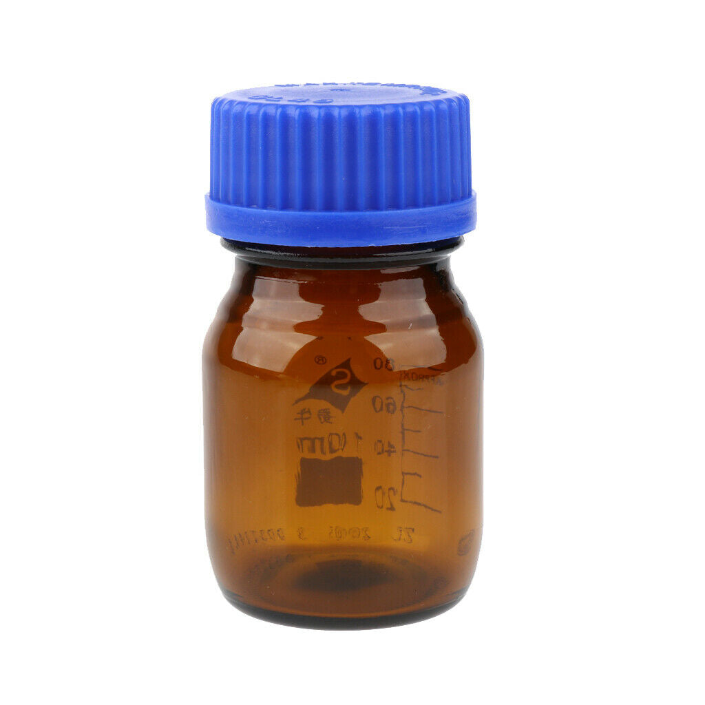 4x Reagent Bottle Lab Borosilicate