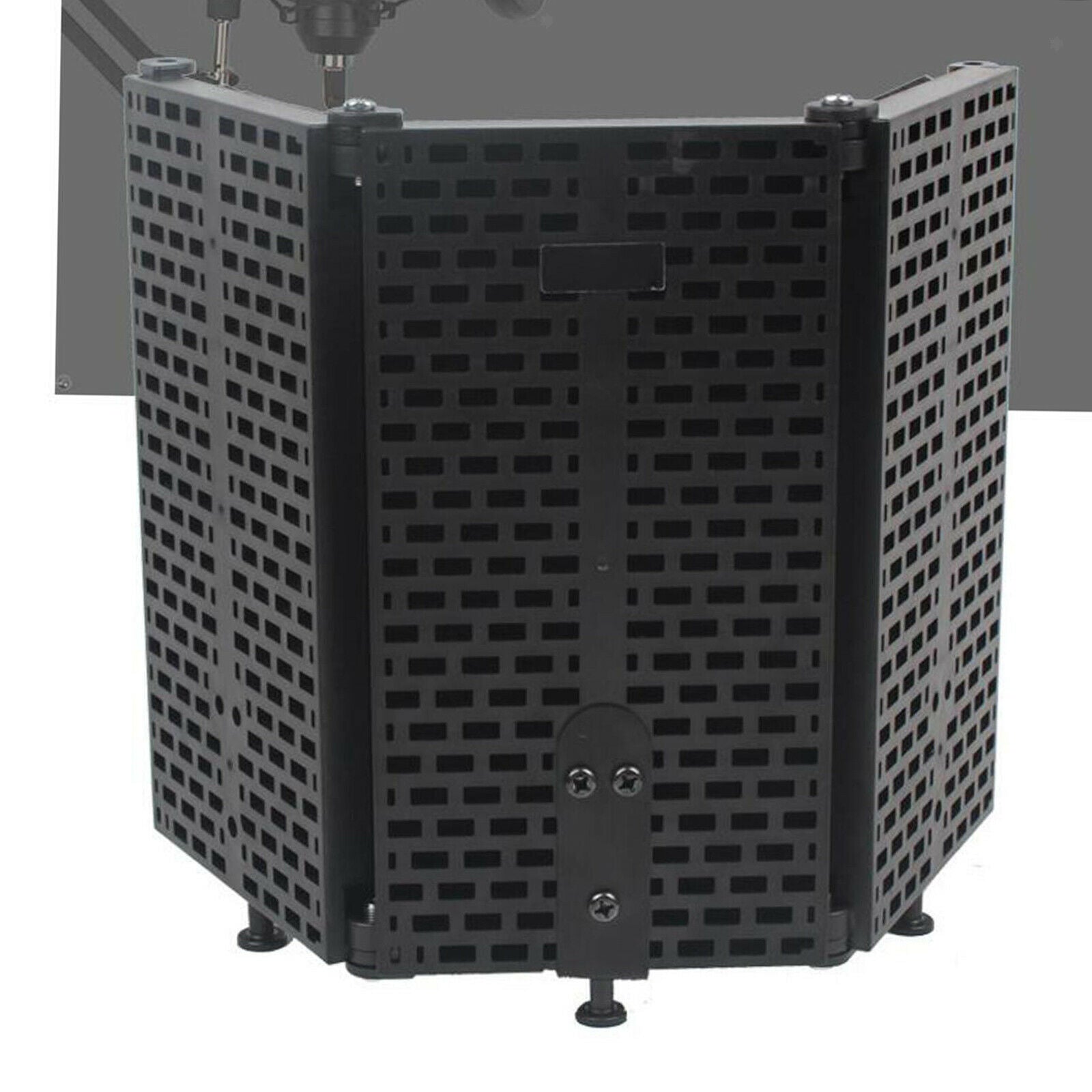 Folding Microphone Isolation Shield Studio Isolation Shield Mic Vocal Shield