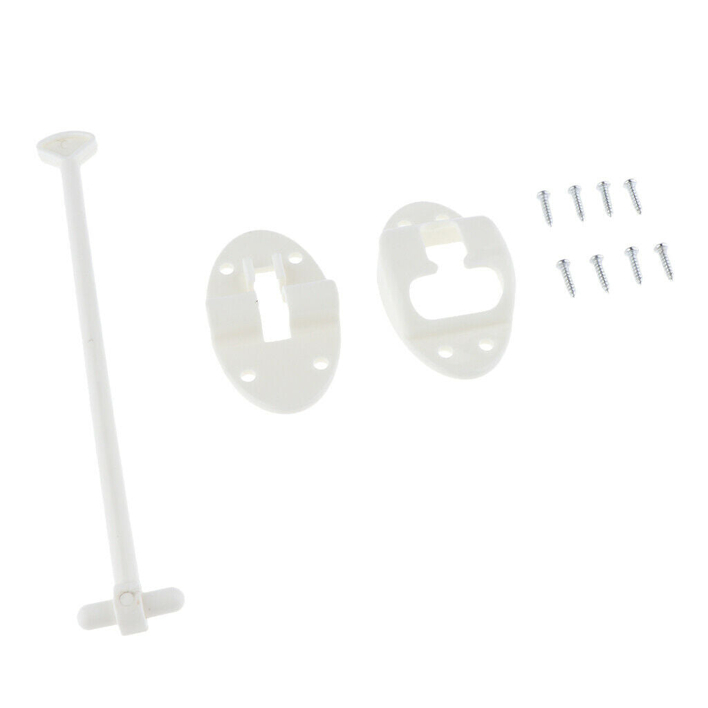 3x T Style Entry Door Catch Latch Holder for Camper Cargo Trailer Motor Home