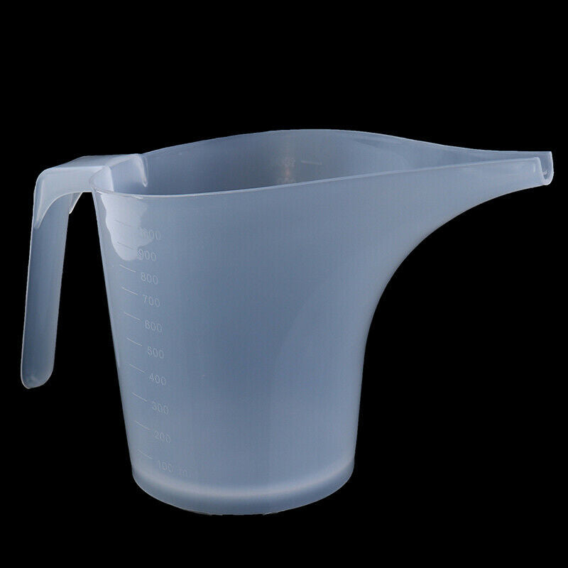 Tip Mouth Plastic Measuring Jug Cup Graduated Surface Kitchen Bakery ToolBDAU