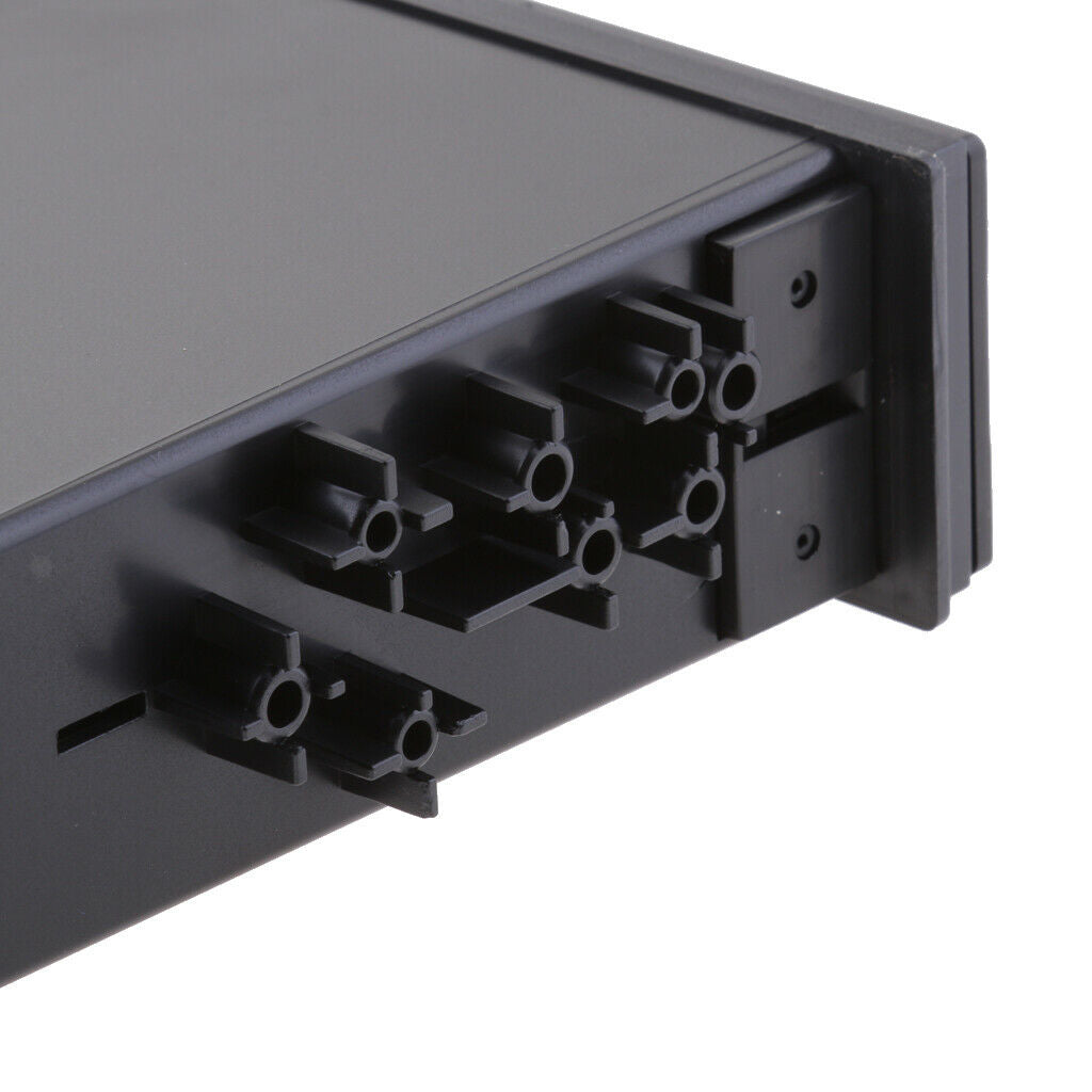 1x Black Car Single Din Audio Stereo Replacement Pocket Storage Box