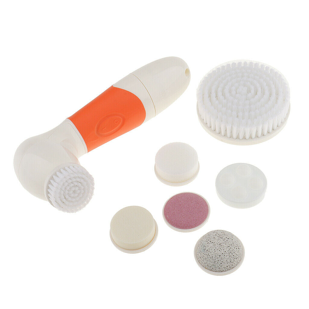 7 in 1 Waterproof Facial Cleansing Brush Electric Face Skin Clean Scrubber#3