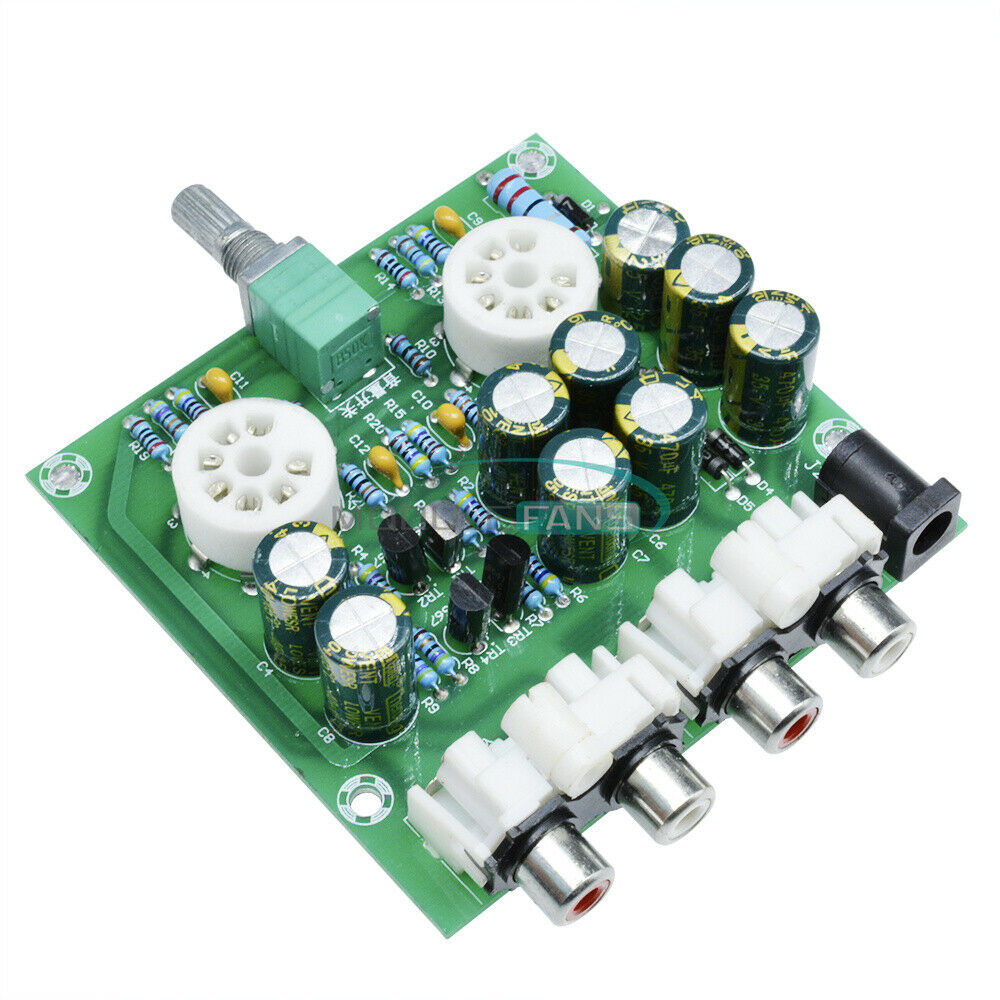 6J2 Valve Pre-amp Tube PreAmplifier Board Bass on Musical Fidelity X10-D Circuit