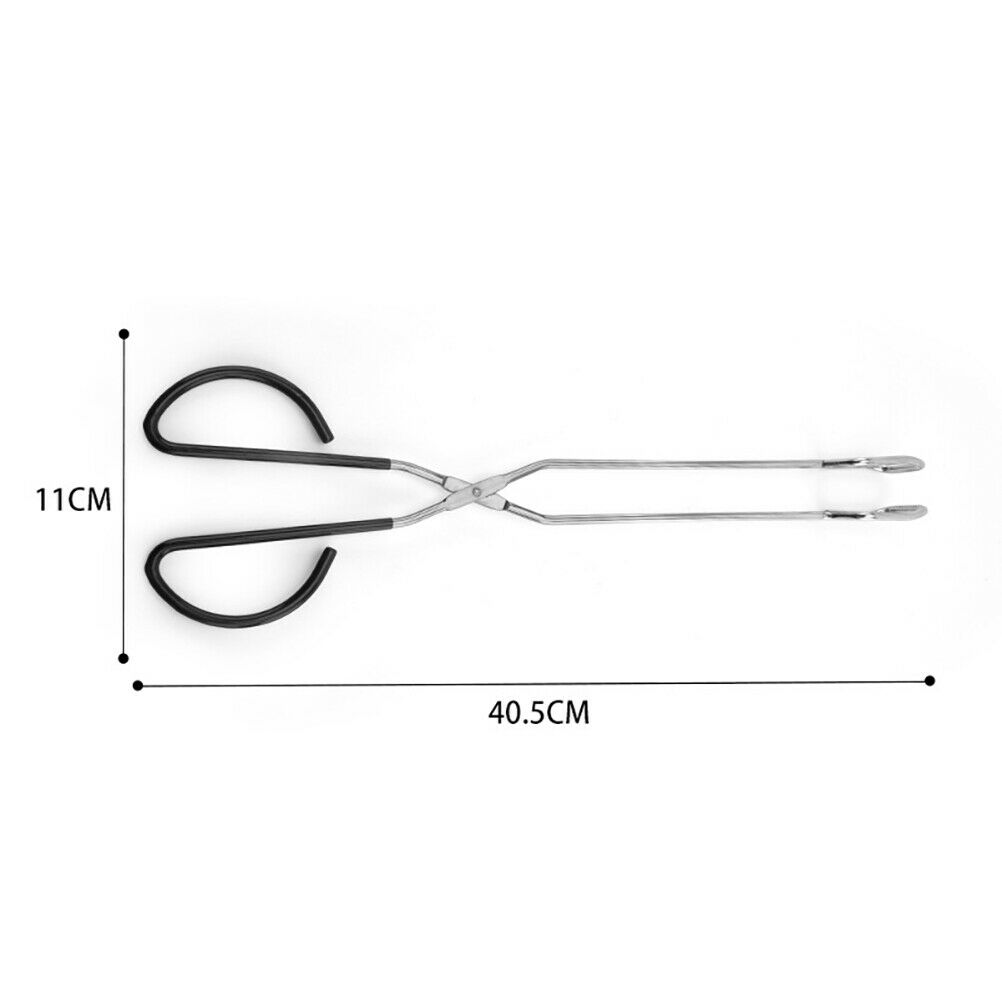Barbecue Scissor Tong Stainless Steel Food Meat BBQ Tong Kitchen Food Clamp Clip