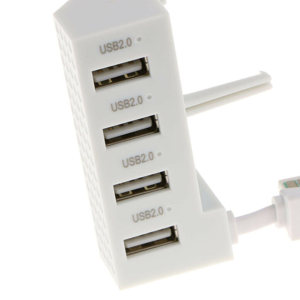 4 Ports USB 2.0 Portable Compact Hub Expansion Adapter For Xbox   S Console