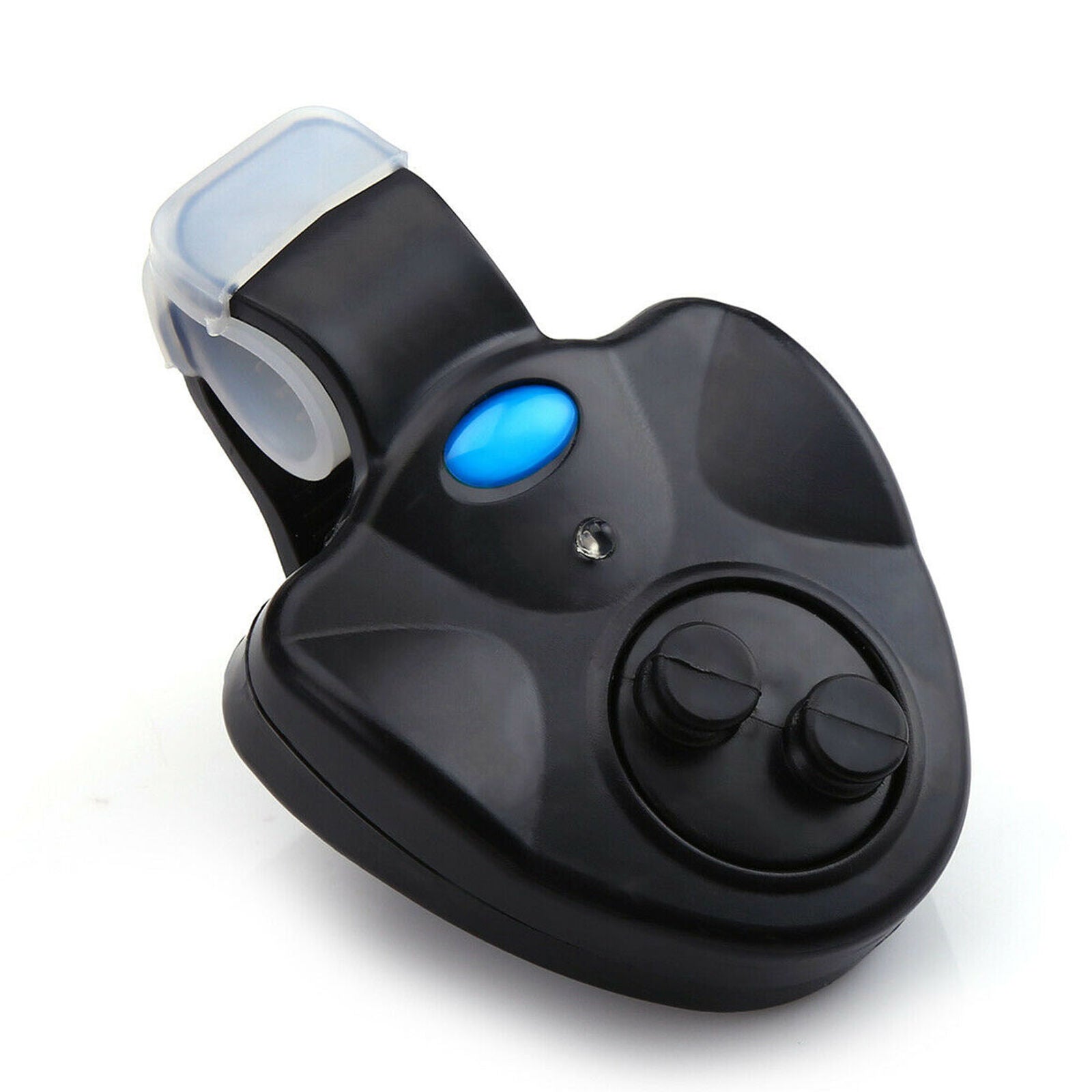 4 x Electronic LED Light Fishing Bite Sound Alarm Alert Bell Clip On Fishing Rod