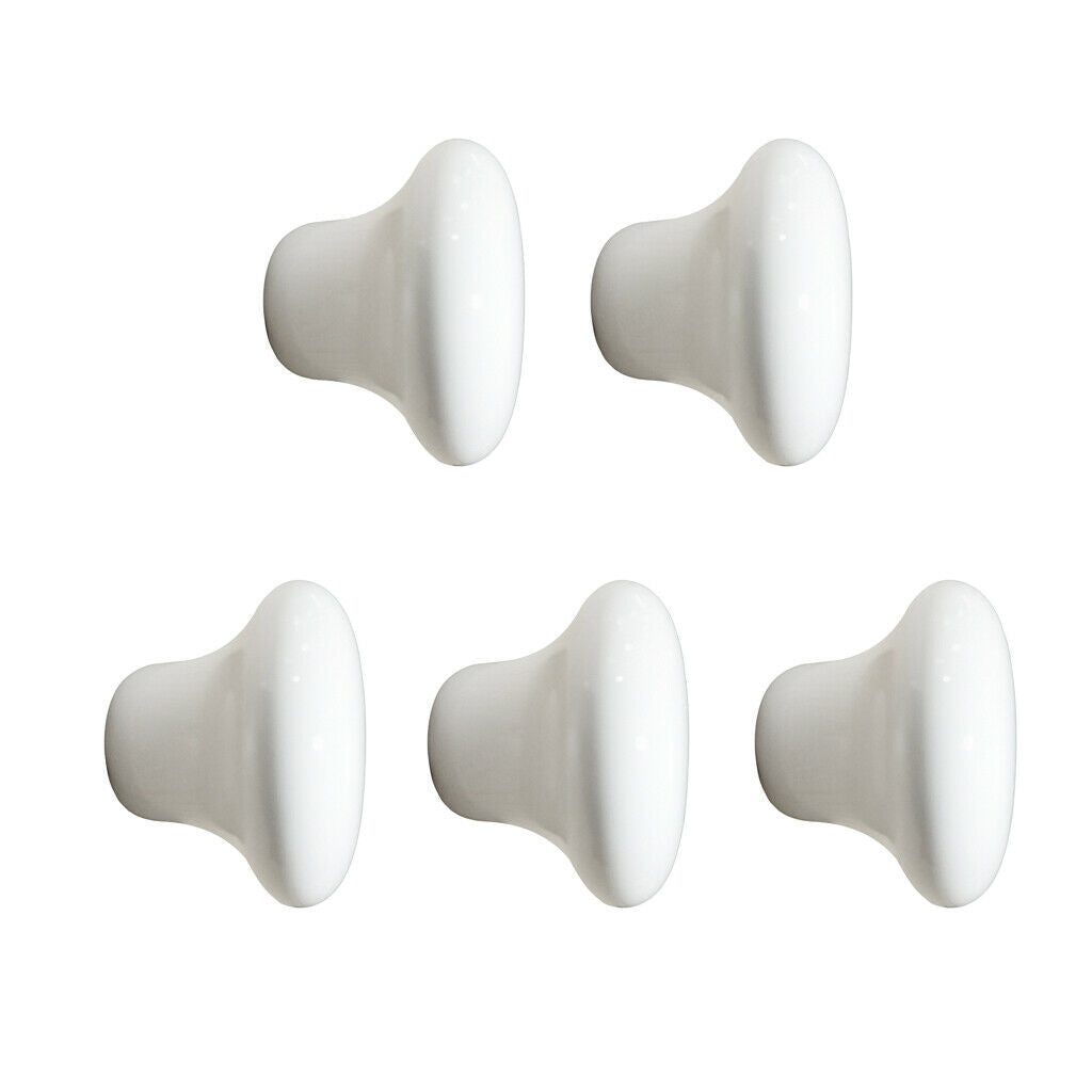 5pcs Cabinet Knobs Dresser Drawer Pulls Closet Cupboard Handles Wardrobe Pulls