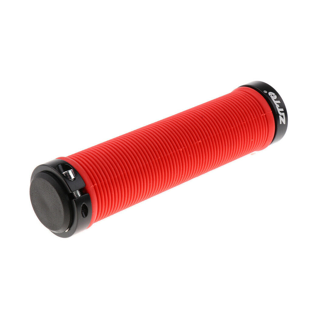 4 Anti-slip Gel  Handlebar Grips MTB BMX Fix Gear Bike Double Lock-on