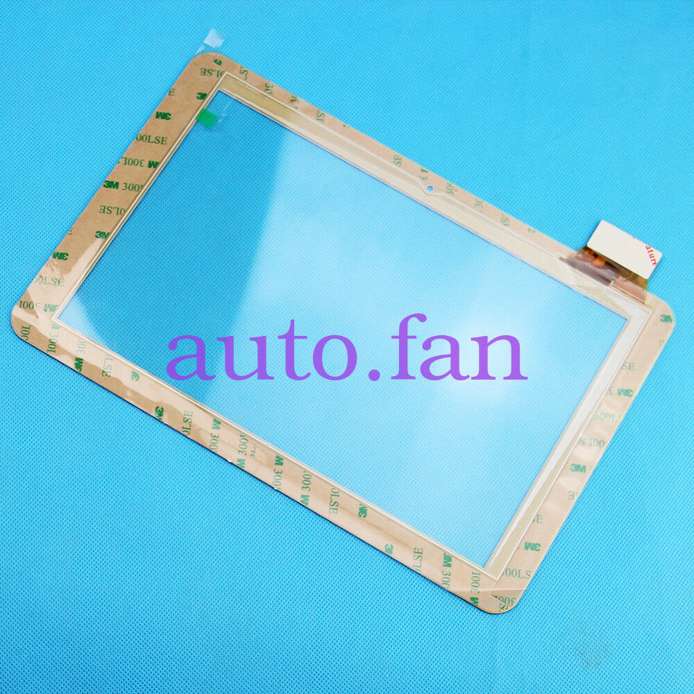 10.1" Touch Screen Glass Sensor For ViewSonic 101035-01A-1-V1 White