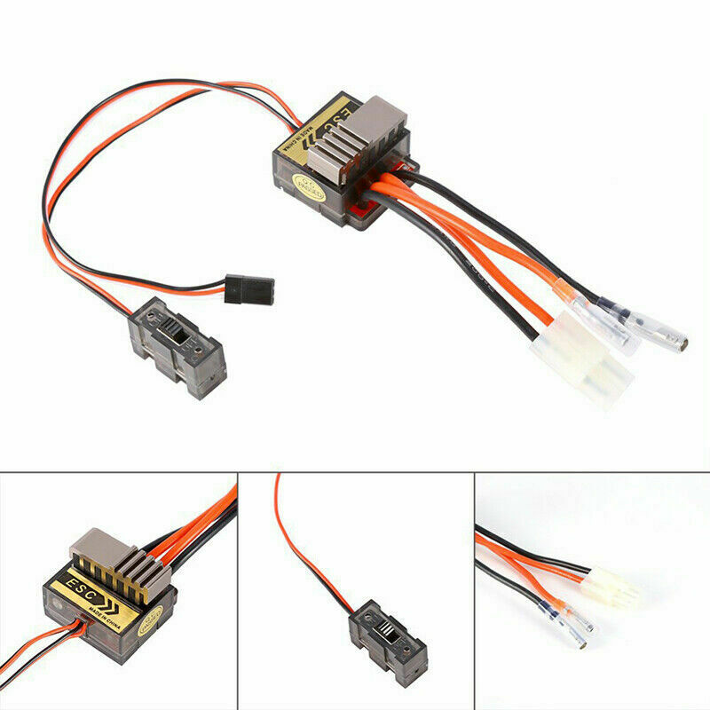 Brushed 320A 1/8 1/10 ESC Electronic Speed Controller Universal for RC Car Truck