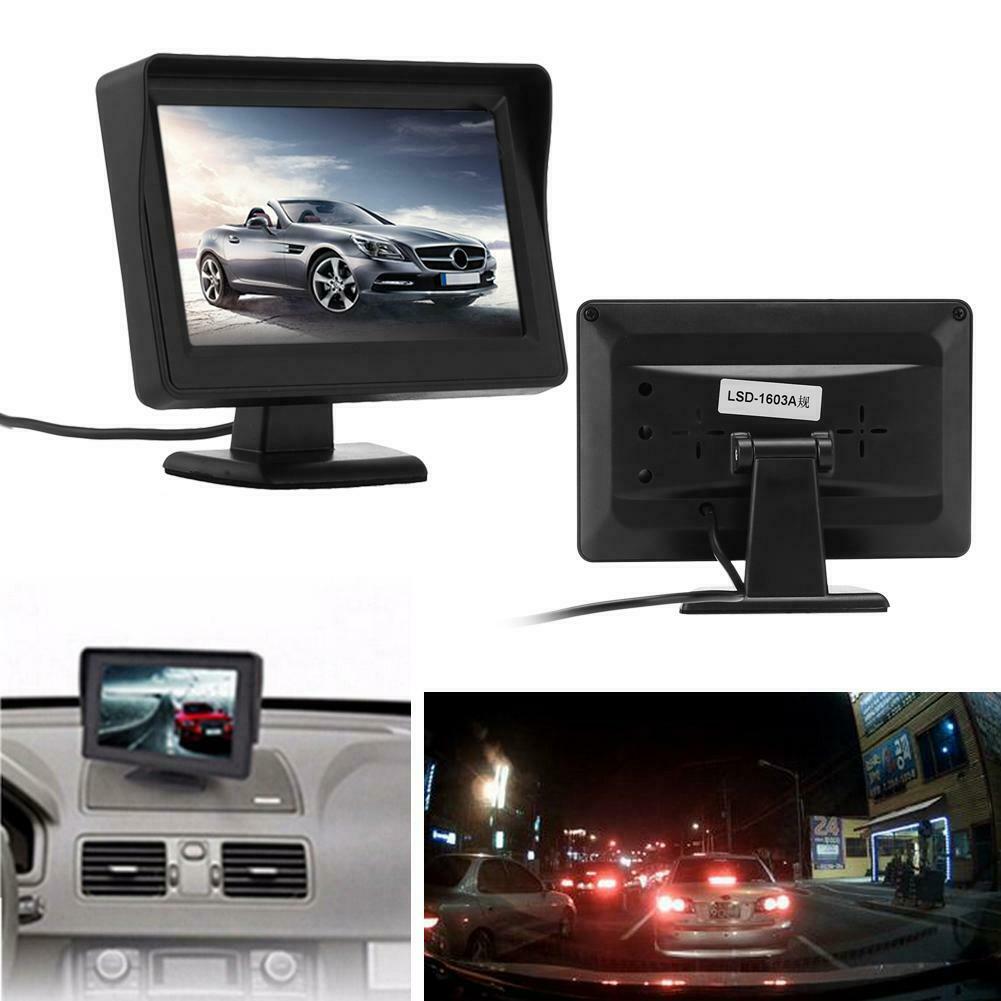 Car Rear VIiew Kit 4.3" TFT LCD Monitor + Night Vision HD Car Reversing Camera