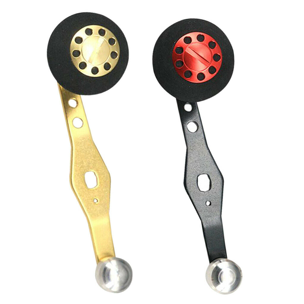 2 Pieces Single Knob Metal Fishing Reel, Replacement Accessory