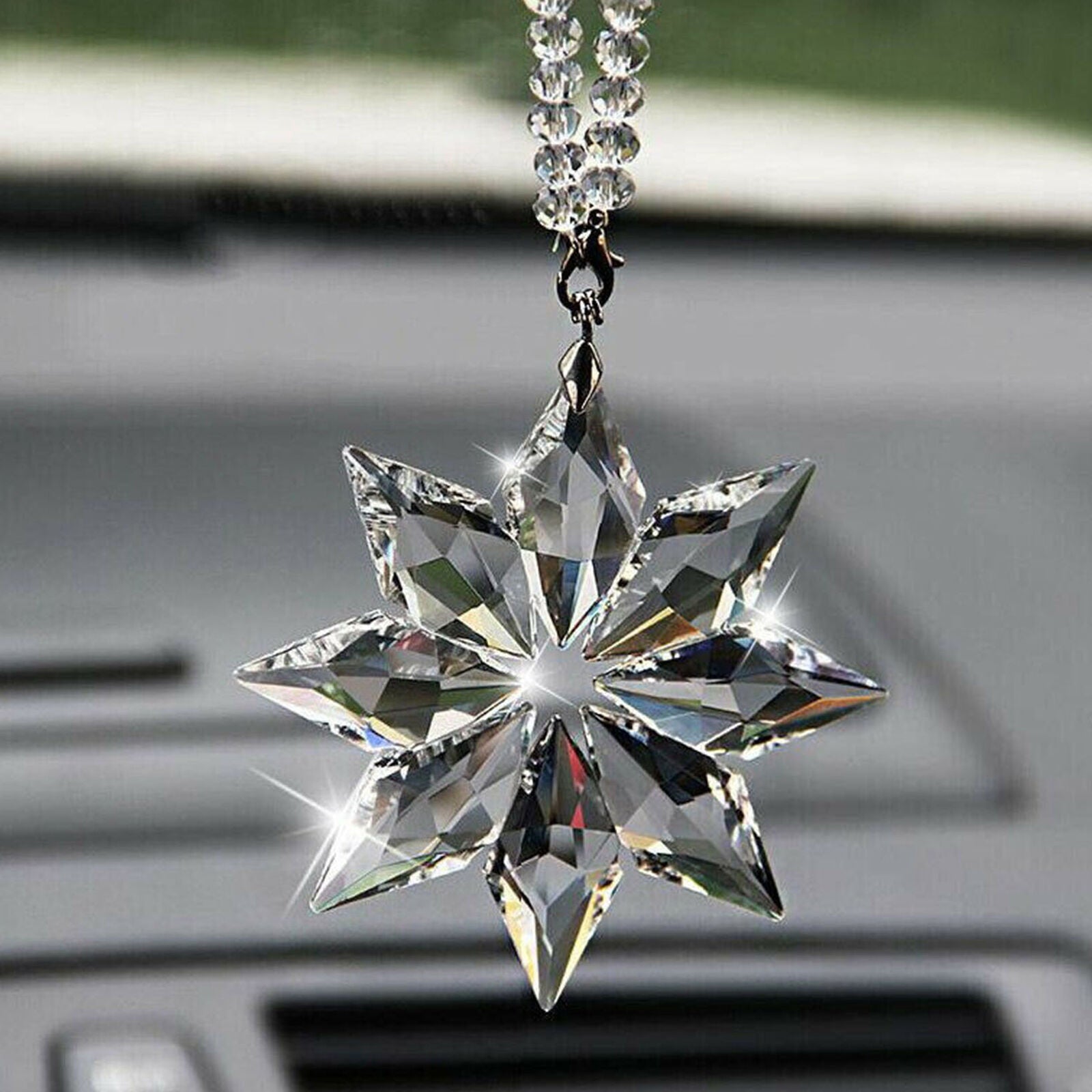 Modern Crystal Ornament Newest 2021 Gifts EDITION PENDANT Car Large Chistmas
